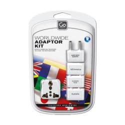 GO Travel  Worldwide Adaptor Kit