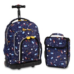 LOLLIPOP SPACESHIP MOCHILA ESCOLAR CON RUEDAS