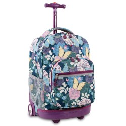 SUNRISE SECRET GARDEN    MOCHILA ESCOLAR CON RUEDAS