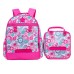 JWorld Duet Kids Backpack & Detachable Lunch Box Blue Raspberry