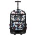 JWorld Duo Rolling Backpack With Detachable Lunch Box Set (18 Inch) Graffiti