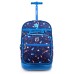 JWorld Duo Rolling Backpack With Detachable Lunch Box Set (18 Inch) Spaceship
