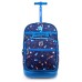 JWorld Duo Rolling Backpack With Detachable Lunch Box Set (18 Inch) Spaceship