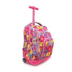 JWorld Lollipop Rolling Backpack Poppy Pansy