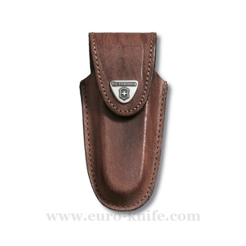 CE 2005 ESTUCHE CINTURON PIEL C/BOTON 91MM MARRON