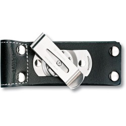 CE 2005 ESTUCHE CINTURON PIEL CLIP 91MM NEGRO
