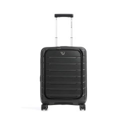 Roncato Business Trolley 4R Exp. Con Tasca Frontale / USB Butterfly Nero 55cm