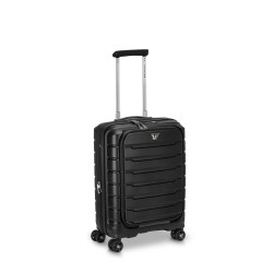Roncato Business Trolley 4R Exp. Con Tasca Frontale / USB Butterfly Nero 55cm