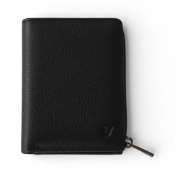 Roncato Iron 4.0 Billetera Plana con cierre Negro