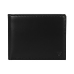 Roncato Pascal Portatarjetas/monedero hombre horizontal + pequeño negro Roncato Pascal Portatarjetas/monedero hombre horizontal + pequeño negro