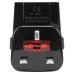 WORLD TRAVEL POWER ADAPTER WITH DUAL USB CHARGIN PORTS