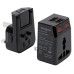 WORLD TRAVEL POWER ADAPTER WITH DUAL USB CHARGIN PORTS